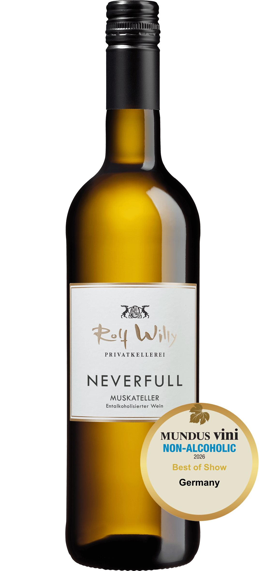 Neverfull Muskateller - entalkoholisierter Wein -