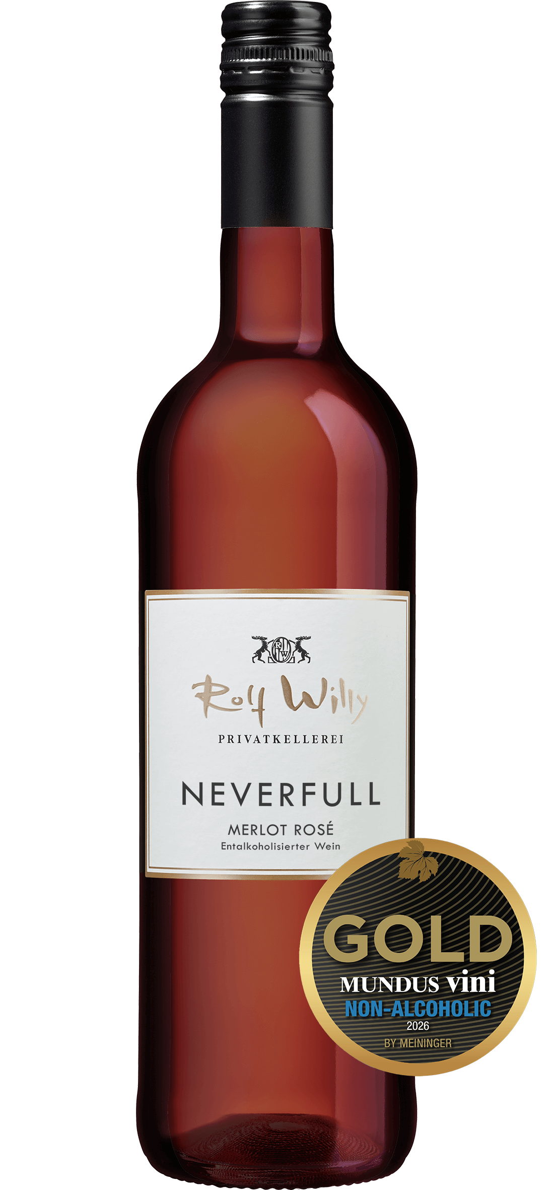 Neverfull Merlot Rosé - entalkoholisierter Wein-